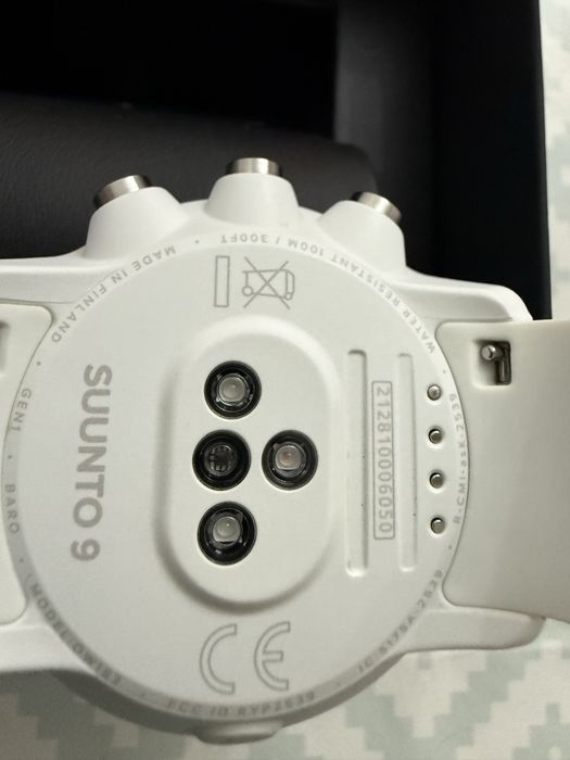 Suunto 9 white safir cristal