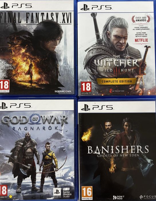 Продам или обменяю игры для ps5