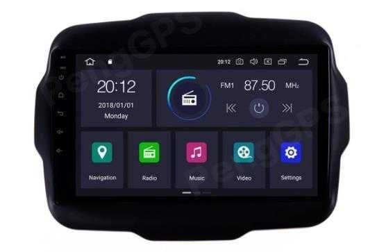 Jeep Renegade 2014-2020 - 9" Андроид Навигация , 9263