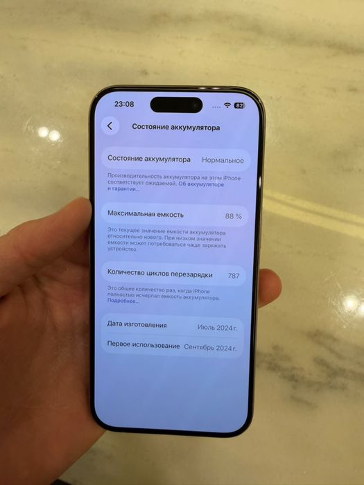 Iphone 15 pro в сером цвете