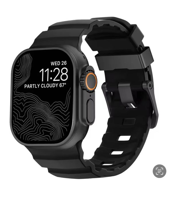 Curea Husa Incarcator Full Silicon Iphone Apple Watch Ultra