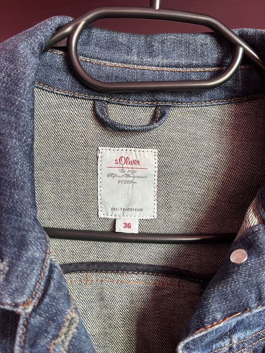 Vand jacheta denim s’Oliver marimea S/ 36