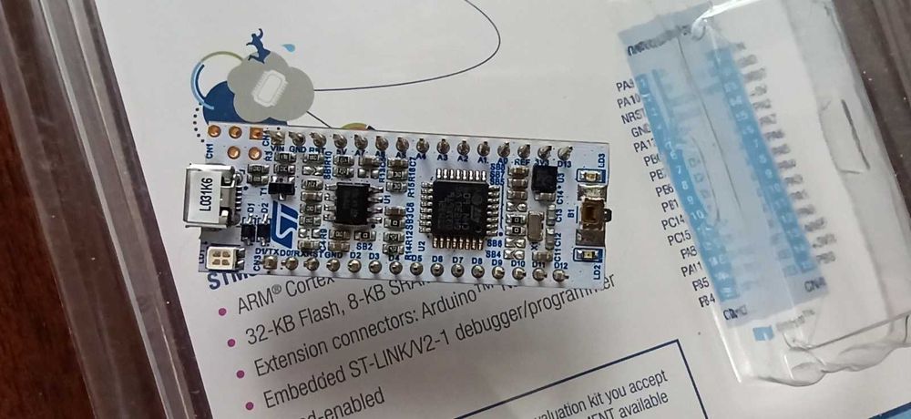 STM32 Nucleo-32 платка за разработка с микроконтролер STM32L031K6