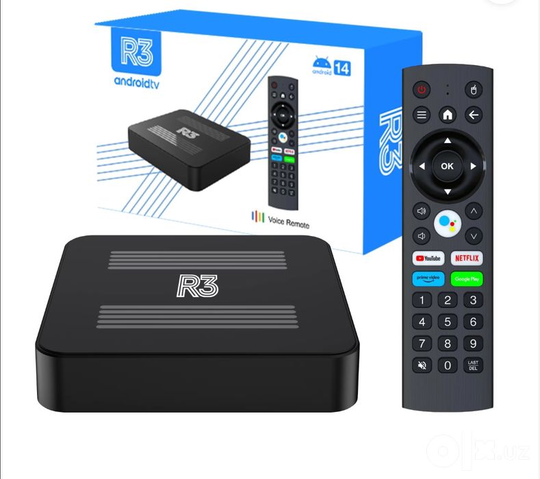 R3  Smart box прошитый 1000 канал Smart tv Смарт приставка