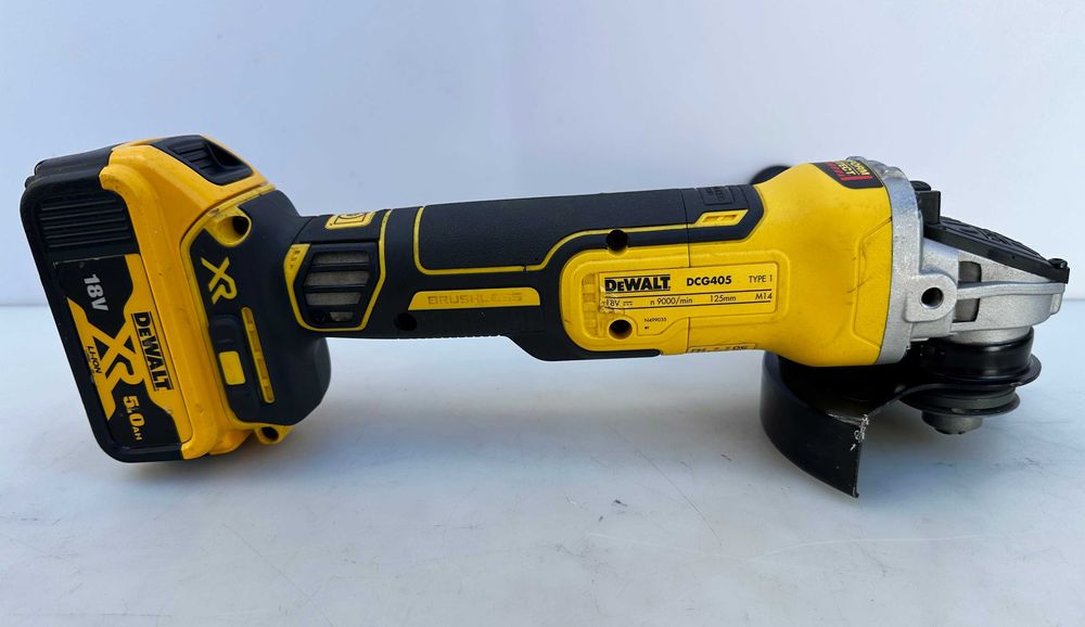 DeWALT DCG405 - Безчетков ъглошлайф 18V 5.0Ah като нов!