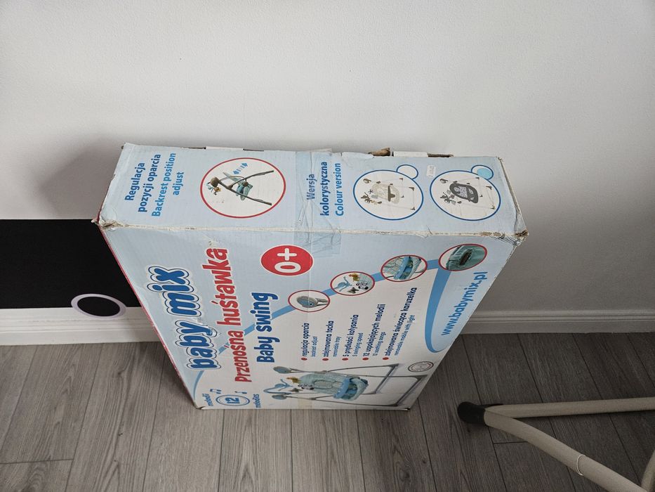 Leagan electric cu sunete albe