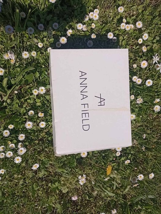 Anna Field сини велурени обувки 40