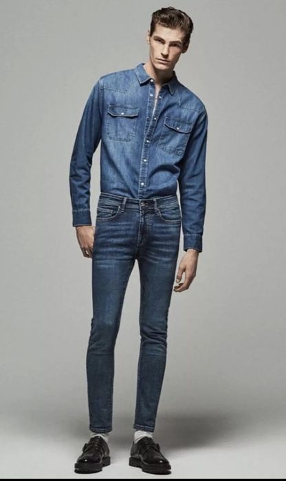 ZARA дънкова риза размер М