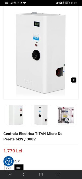 Centrala electrică Titan putere Reglabila 2-4-6 kw