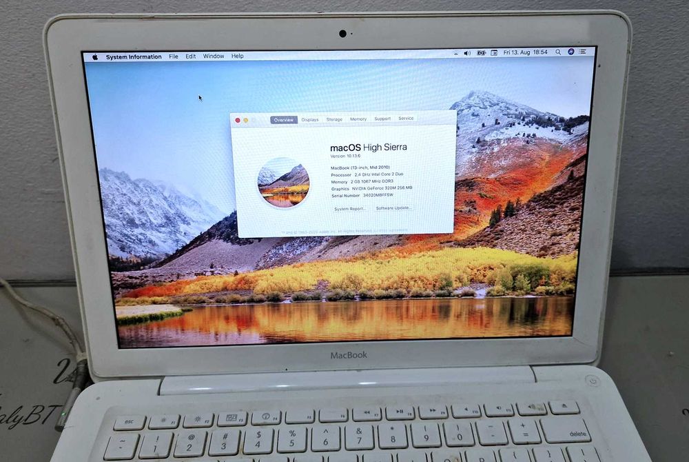 Laptop Apple Macbook A1342 - import Germania