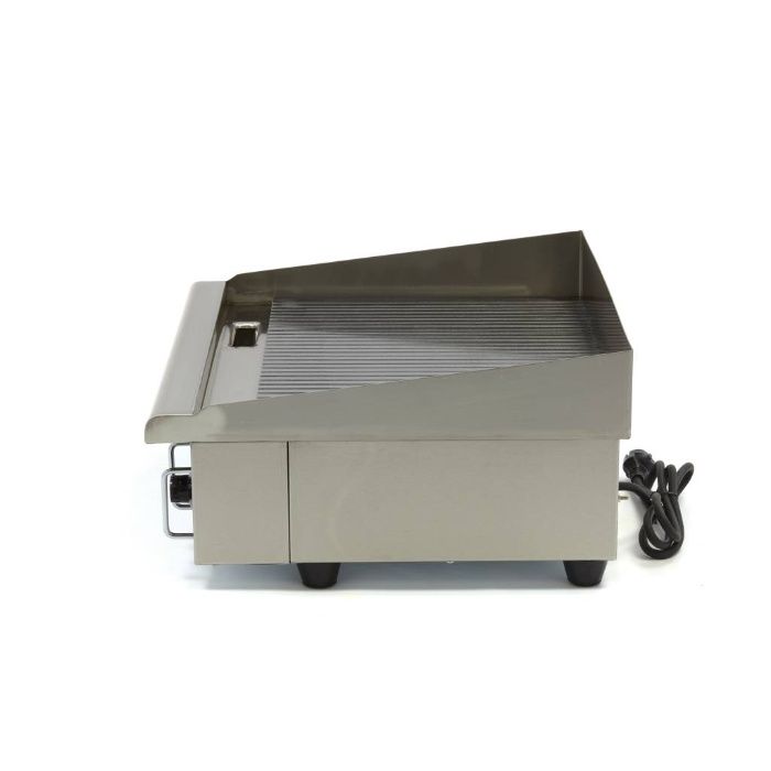 Електрическа скара - оребрена, 55 х 36см. - със сатенено покритие