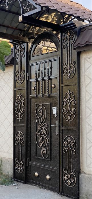 Ворота бояу / покраска ворот