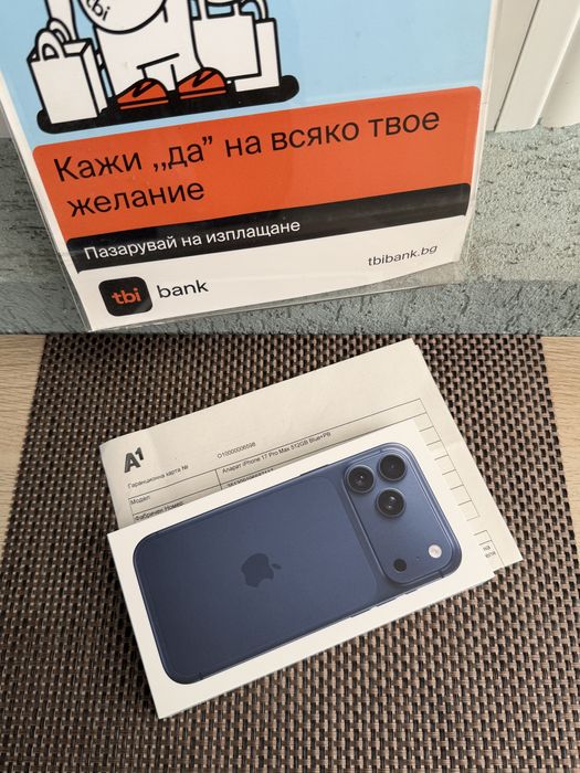 512!*НОВ*iPhone 17 Pro Max*SILVER/Orange/BLUE айфон 17 про макс 512