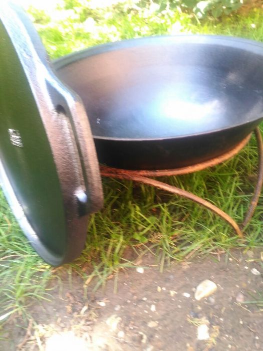 Gratar din fonta pura 45 cm. OFERTĂ 299 lei