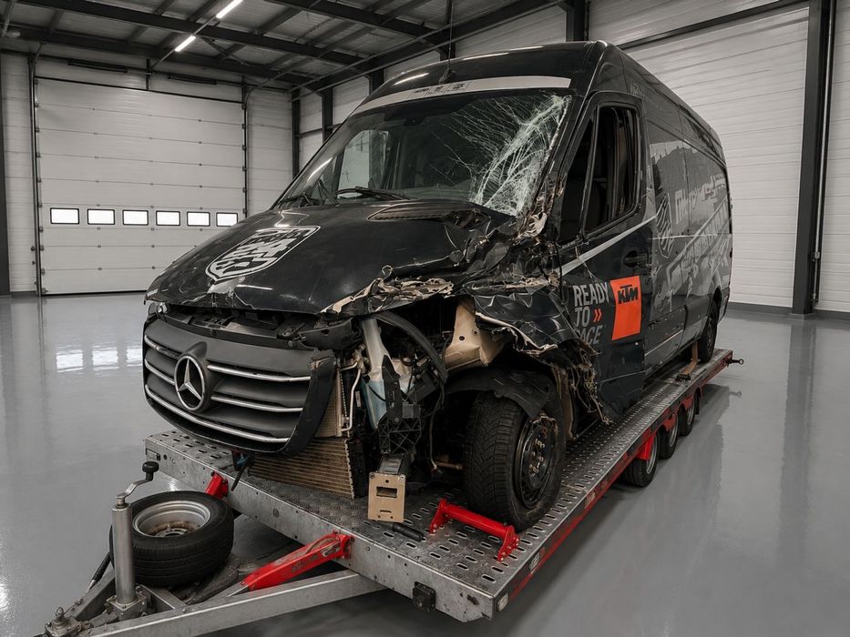 Piese Mercedes Sprinter 907 Dezmembrez an 2020 motor 2.2 euro6 km 130000km carte servo masina arata ca noua