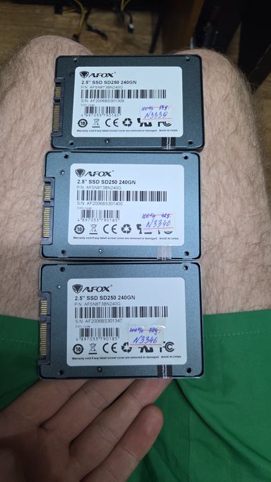 Ssd 240gb, 256гб 2,5