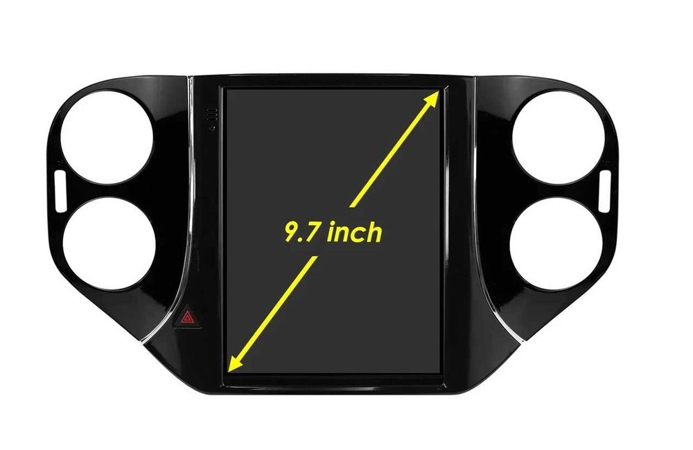 Мултимедия 9.7″ Android 14 VW TIGUAN I CARPLAY навигация DSP GPS RDS