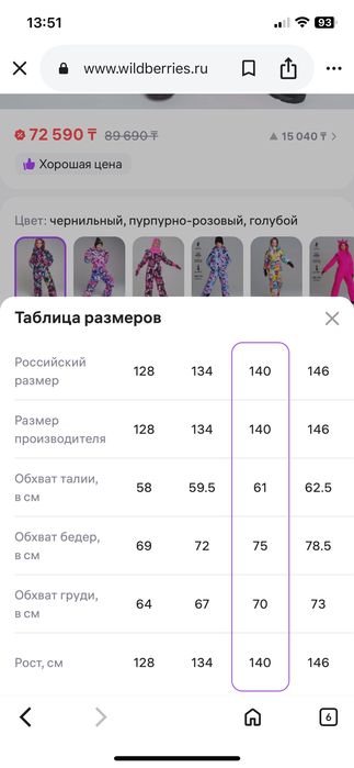 Зимний комбинезон на девочку