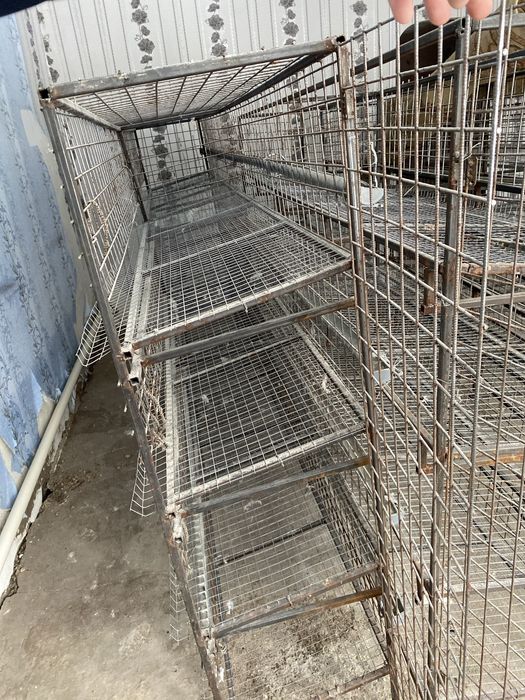 Курятник клетка железный