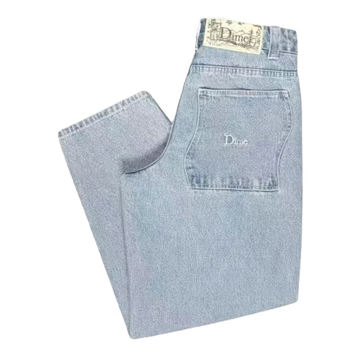 широкие джинсы dime
