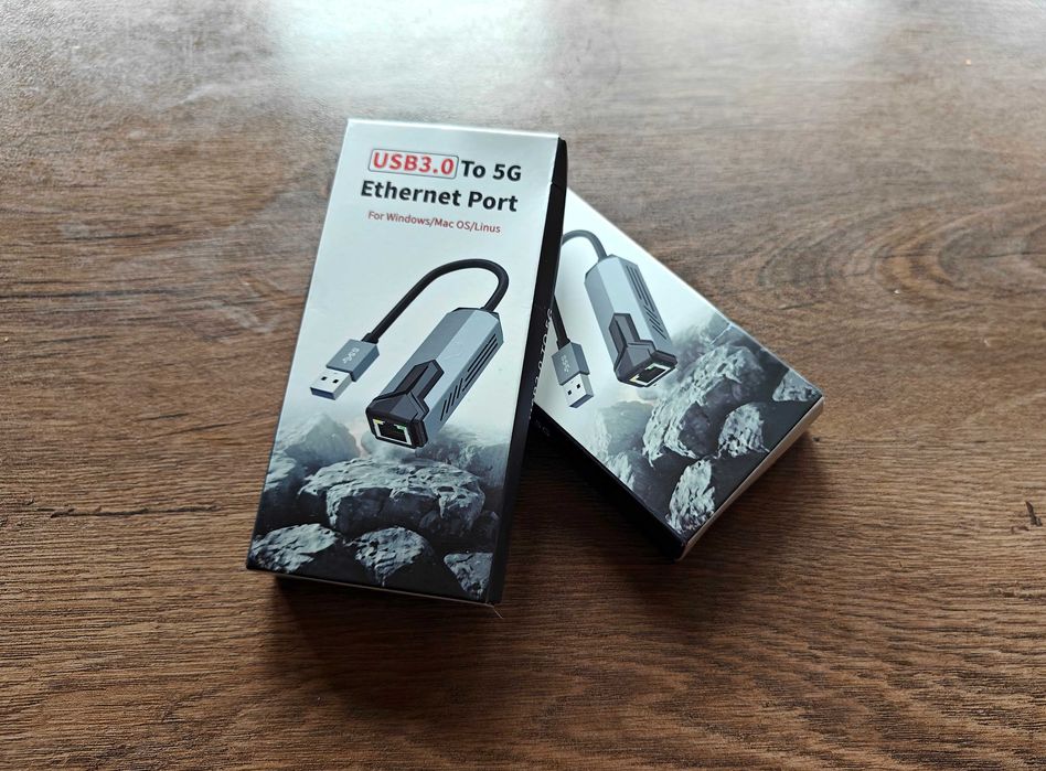 USB 3.0 към LAN мрежов адаптер , 5Gbps , RTL8157