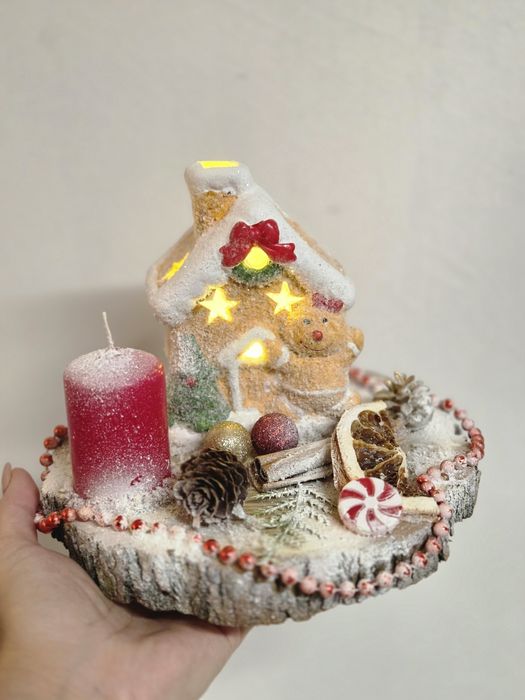 Ръчно изработен свещник