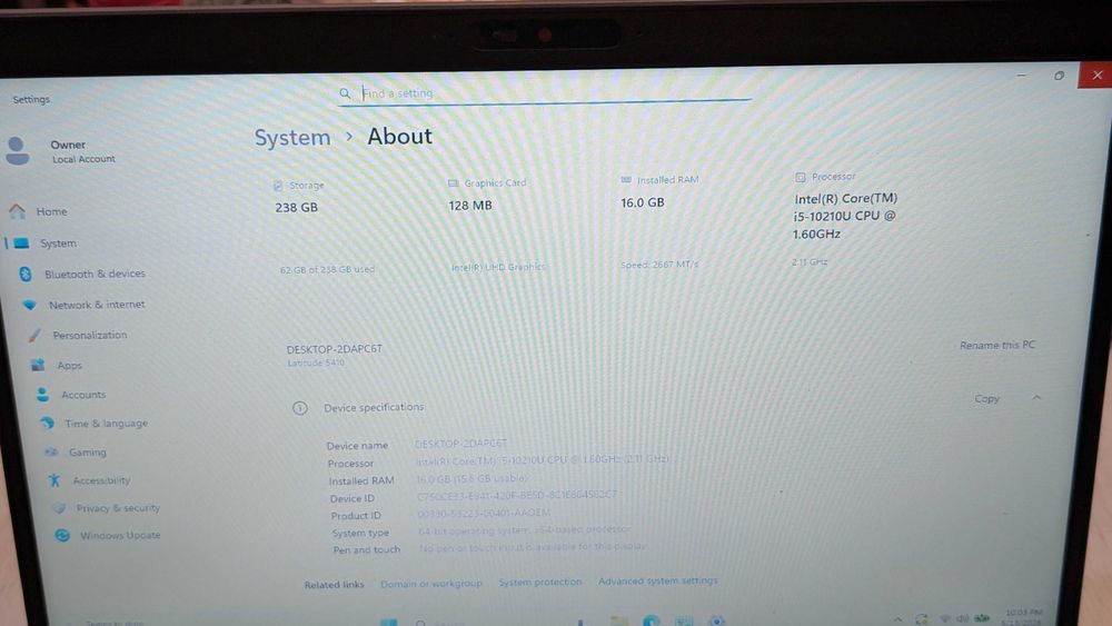 Dell Latitude 5410