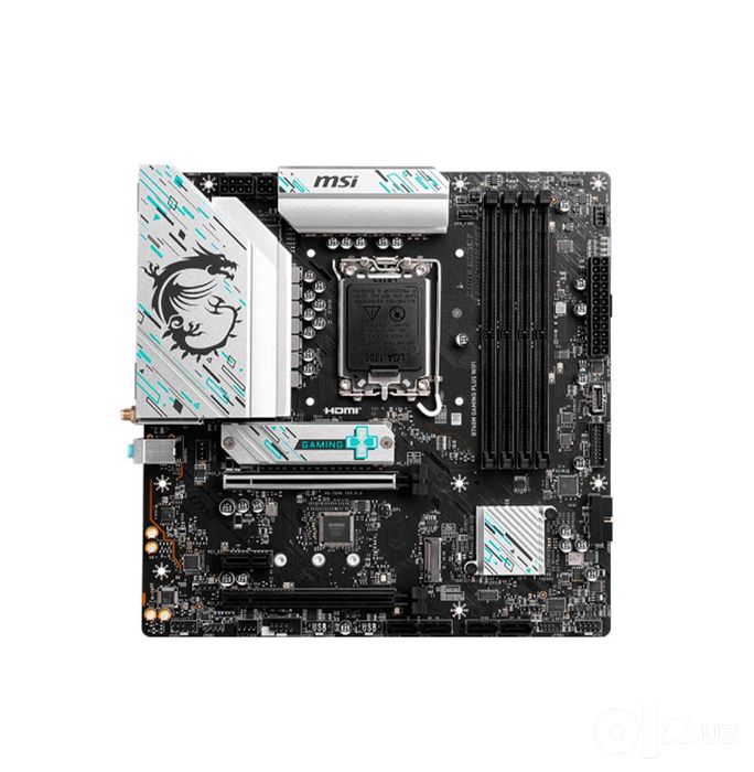 { Материнская плата Gigabyte B760M Gaming WiFi6 Plus 2xDDR5 LGA1700
