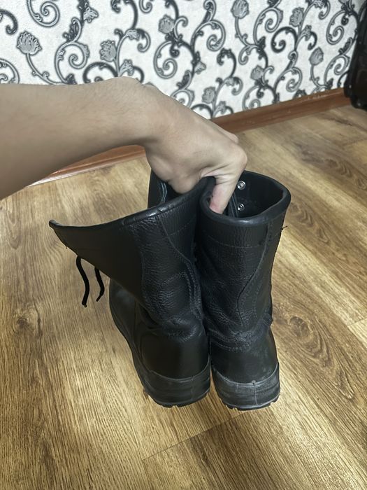 Мужские берцы, чёрные