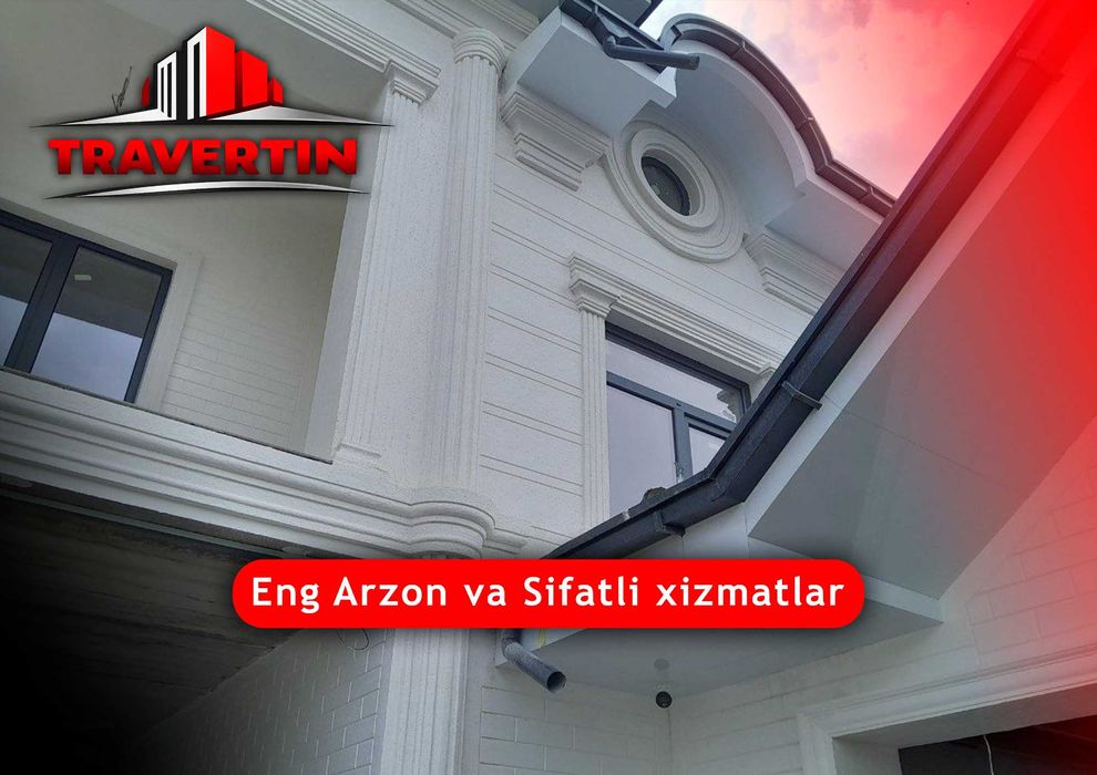 Travertin tosh|narxi|lak|fasad|ustalari|Marmareno|Kartamero|Atachento