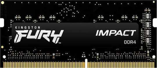 Memorie 16GB DDR4 2666 Kingston Fury Impact KF426S15IB1/16 sigilata
