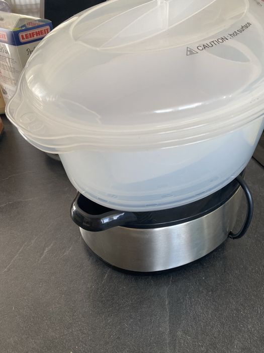 Aparat pe aburi, nou