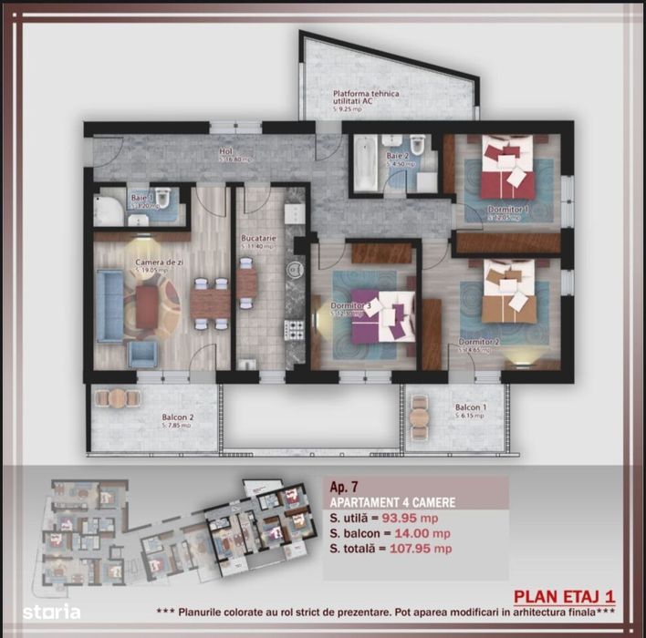 apartament Stefan cel Mare Direct dezvoltator