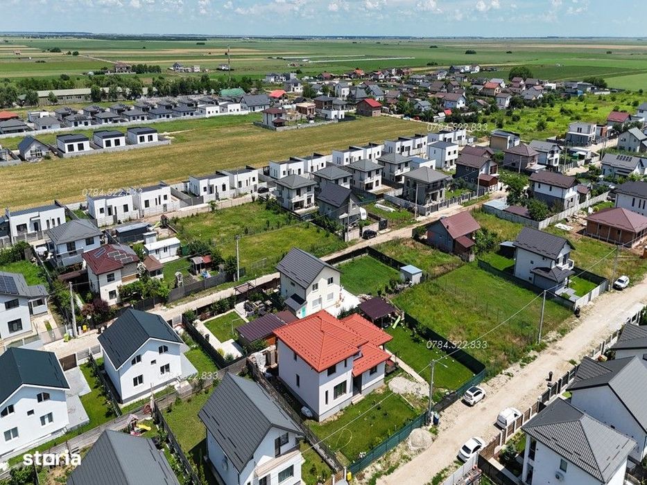 Teren intravilan gaz+curent bransat Berceni IF aproape de Bucuresti