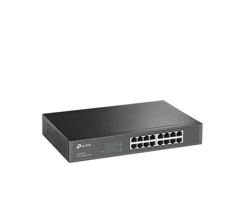 | Коммутатор TP-Link LS1016G 16-Port Gigabit Switch