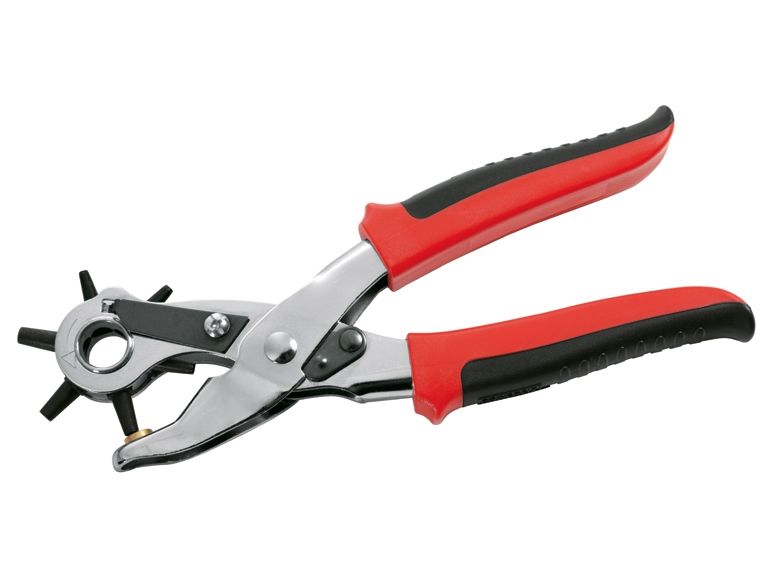 CLESTI gaurit si APLICAT CAPSE, cleste perforat curea, preducea - NOU