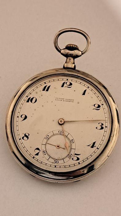 Ceas de Argint 0,900 Ulysse Nardin de Buzunar
