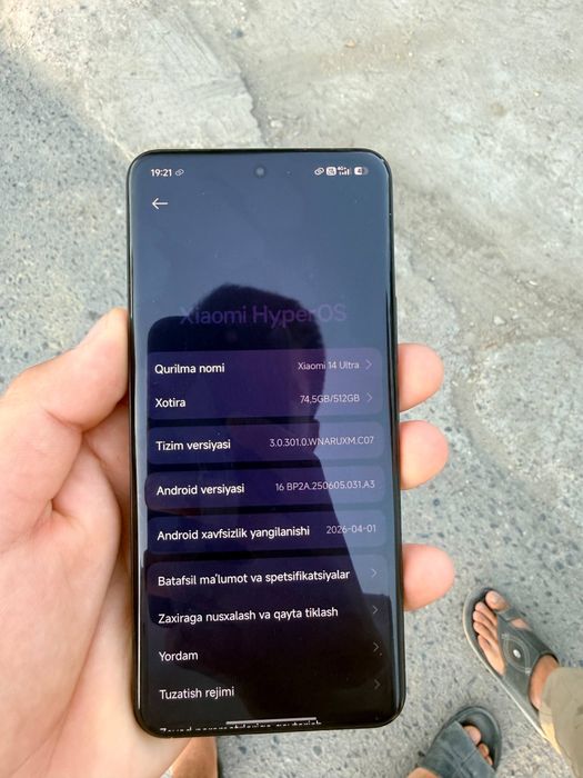Xiaomi 14 ultra global  512/16