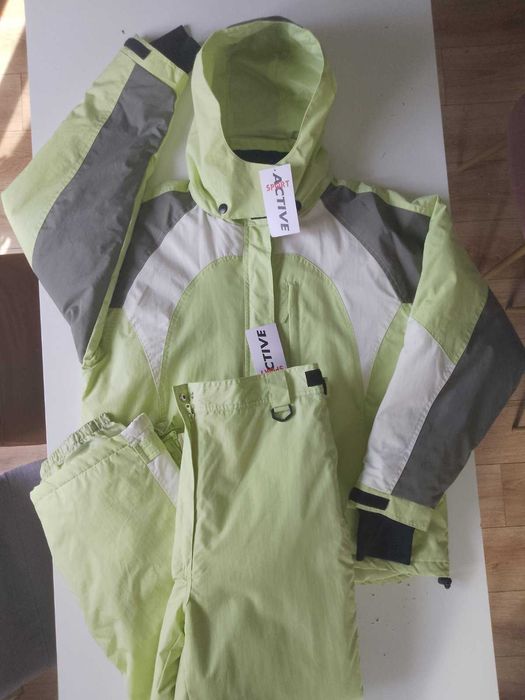 Нов мъжки зимен трекинг ски,сноуборд комплект панталон яке XL