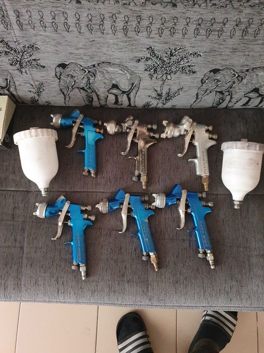 Pistol vopsit Sata jet si Devilbiss