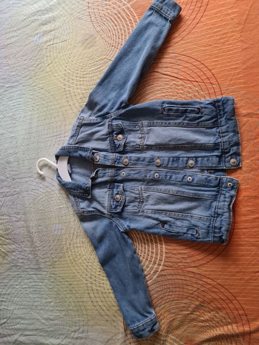 Jacheta denim marimea 116