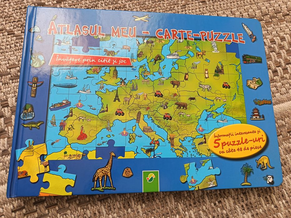 Puzzle de geografie