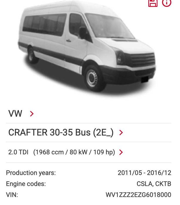VW Crafter - Маховик, съединител, ангренажен комплект...