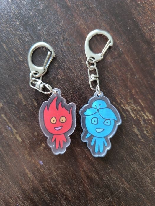 Matching ключодържатели fireboy и watergirl