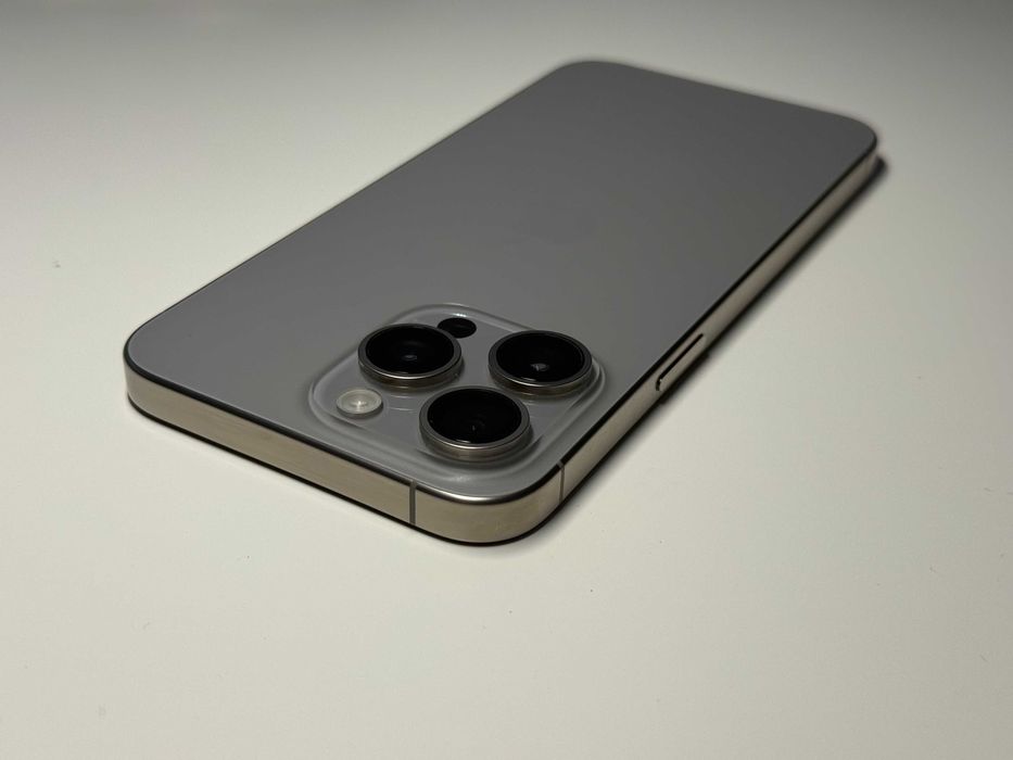 iPhone 15 Pro Max, Natural Titanium, 256Gb, Liber de retea | Cod - G754
