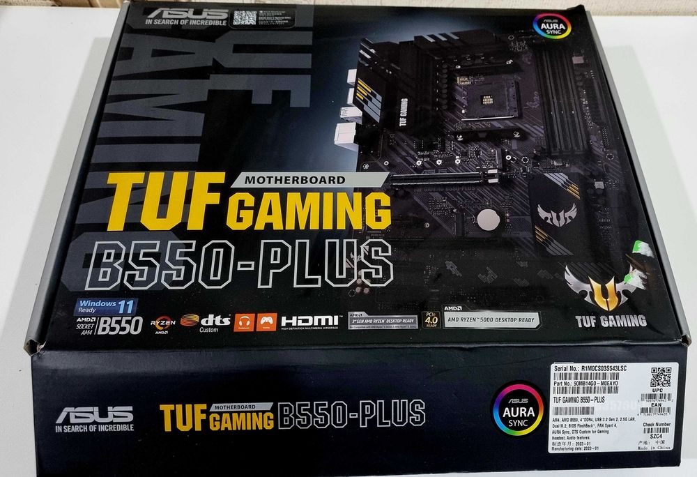 Placa de baza ASUS TUF GAMING B550-PLUS , Socket AM4