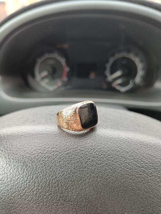 Печатка серебро (позолоченное)