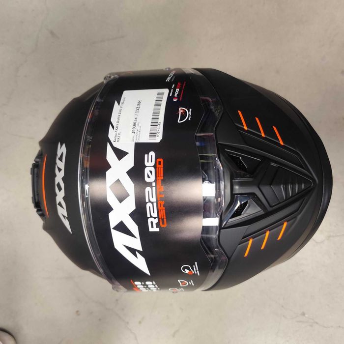 Каска AXXIS Hawk Evo SV Black Matt - Код: 85149