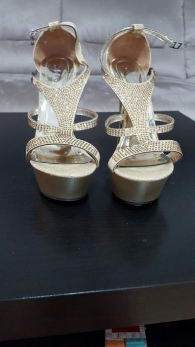 Sandale ocazie - toc 15 cm