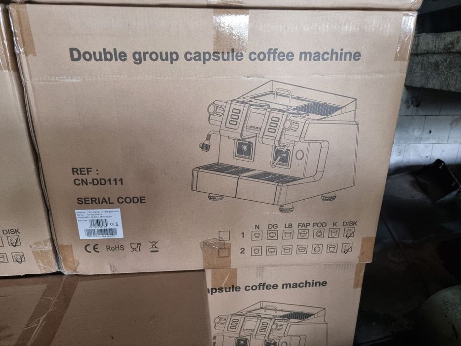 Професионална двойна капсулна кафемашина